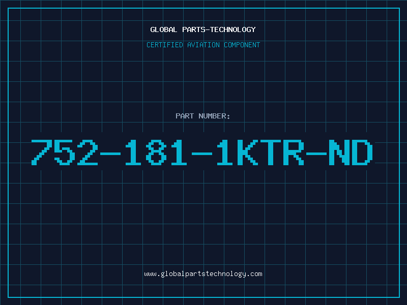 Aviation Part 752-181-1KTR-ND