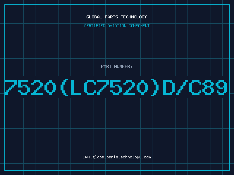 Aviation Part 7520(LC7520)D/C89