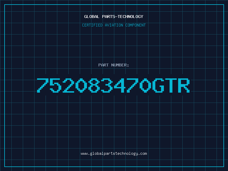 Aviation Part 752083470GTR