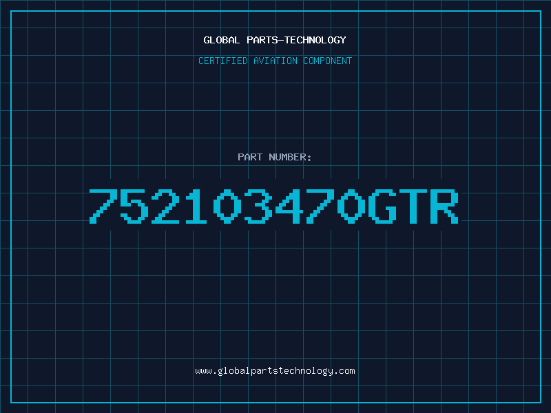 Aviation Part 752103470GTR