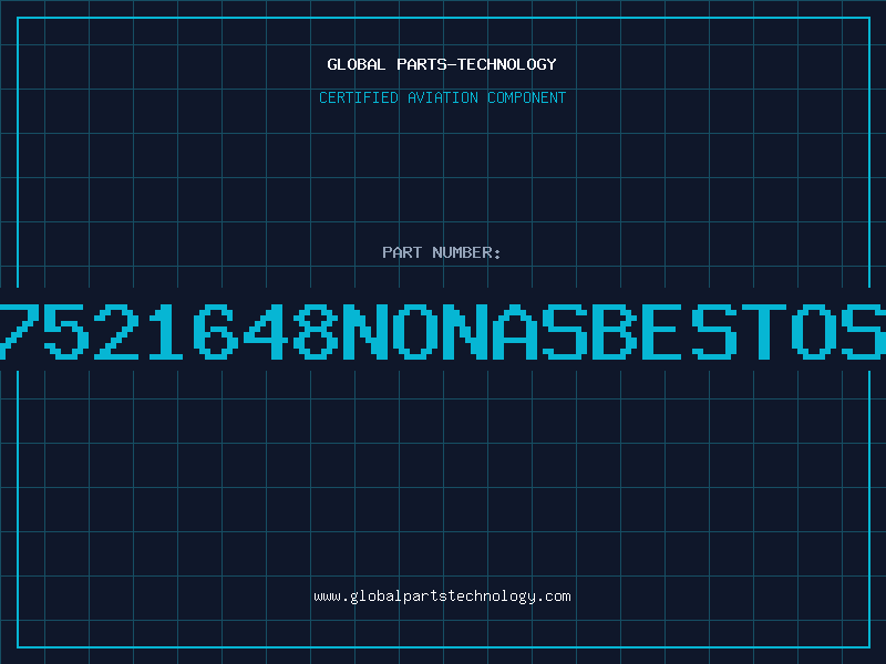 Aviation Part 7521648NONASBESTOS