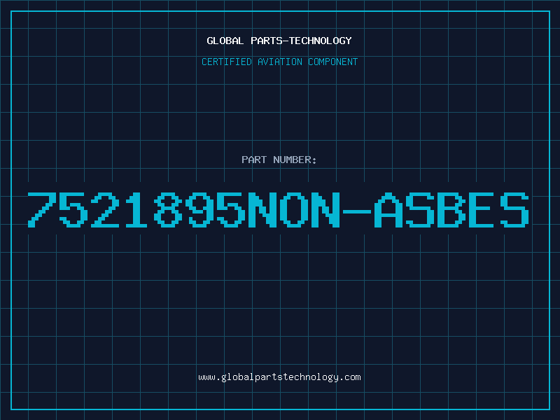 Aviation Part 7521895NON-ASBES