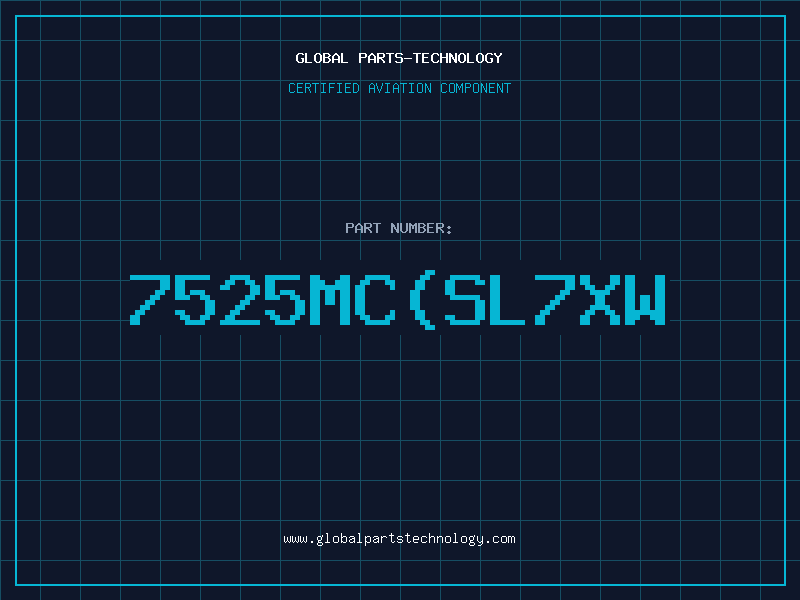 Aviation Part 7525MCSL7XW