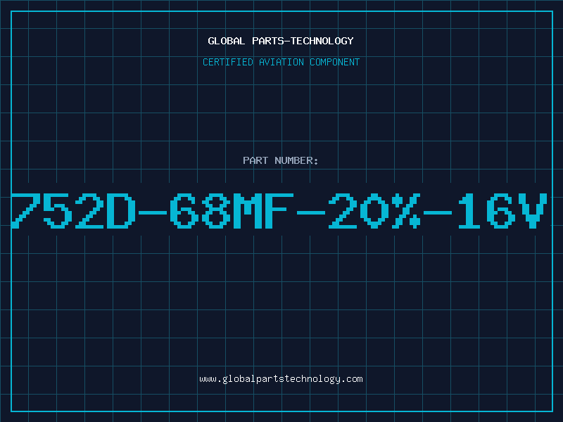 Aviation Part 752D-68MF-20%-16V