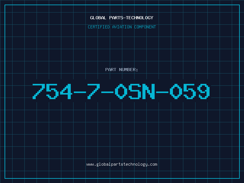 Aviation Part 754-7-0SN-059