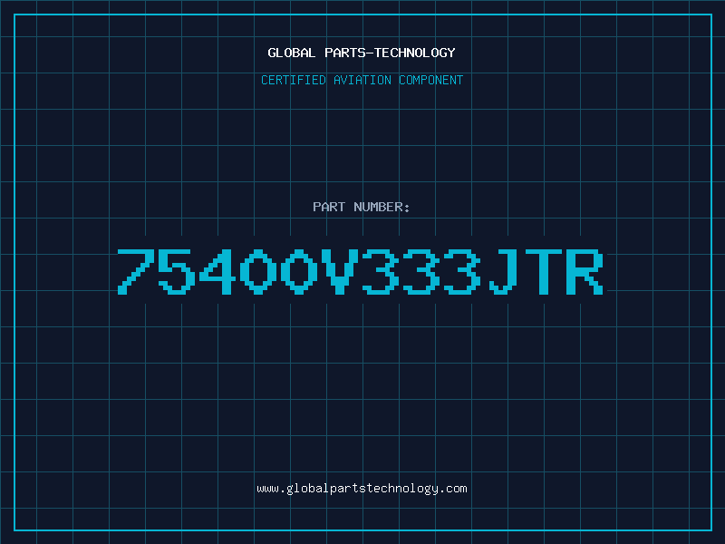 Aviation Part 75400V333JTR