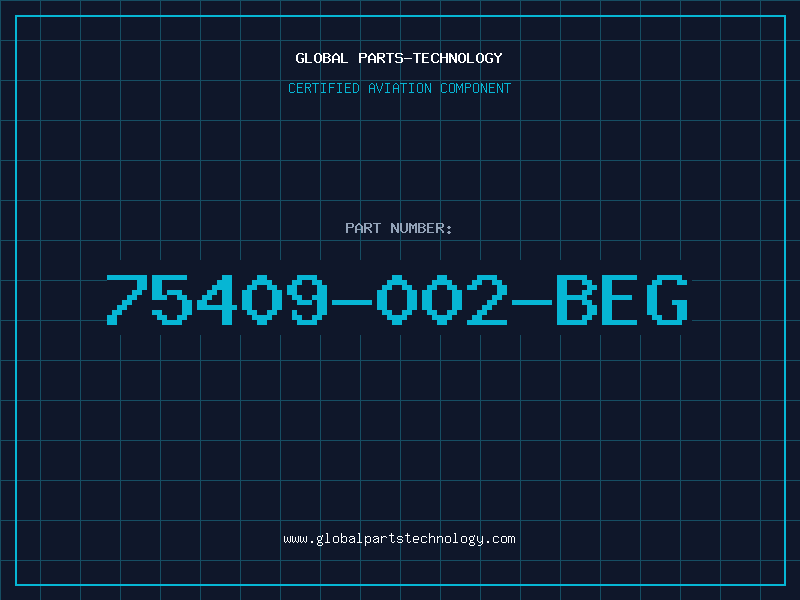 Aviation Part 75409-002-BEG