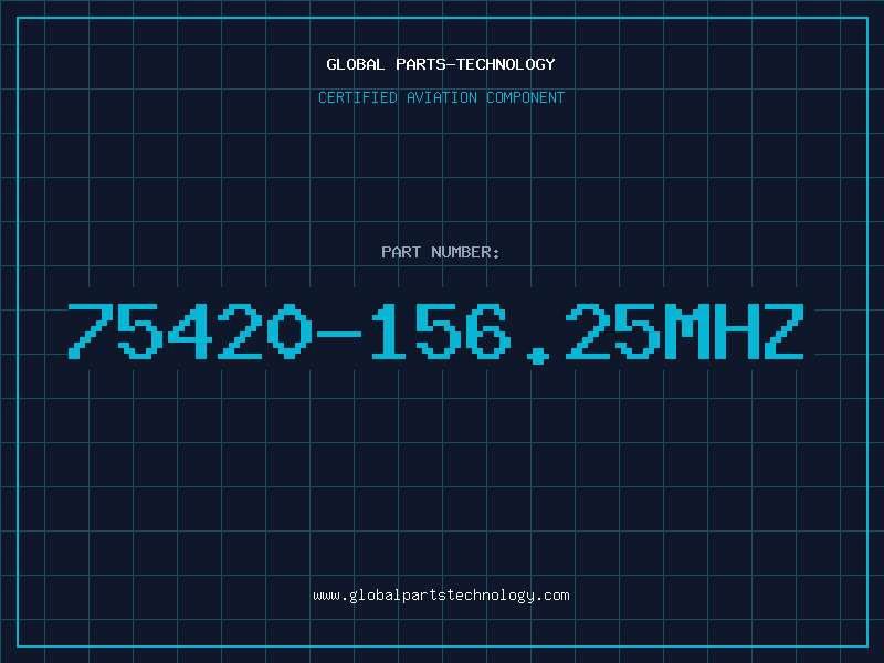 Aviation Part 75420-156.25MHZ