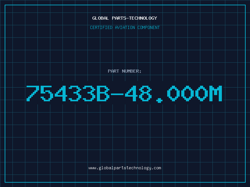 Aviation Part 75433B-48.000M
