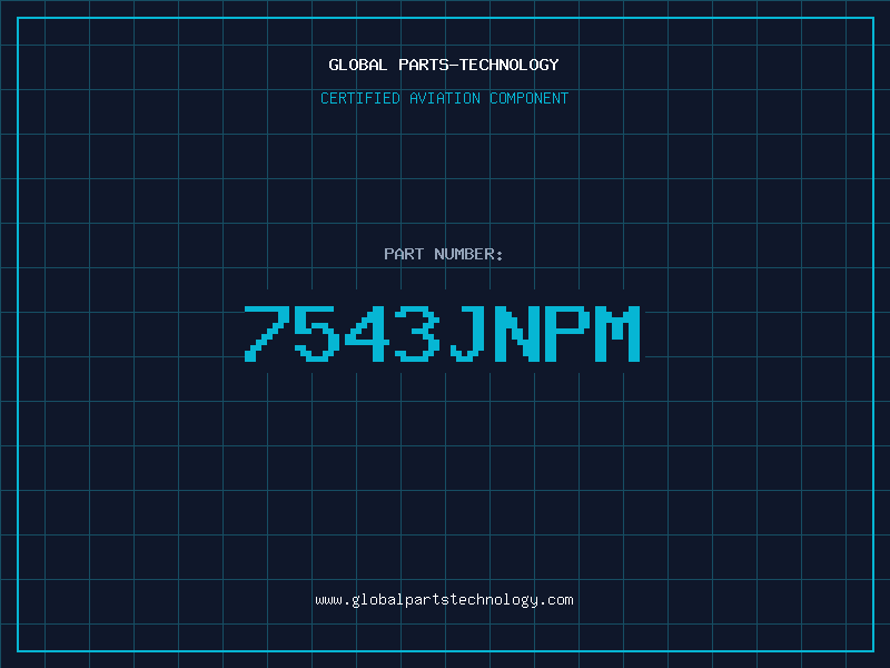 Aviation Part 7543JNPM