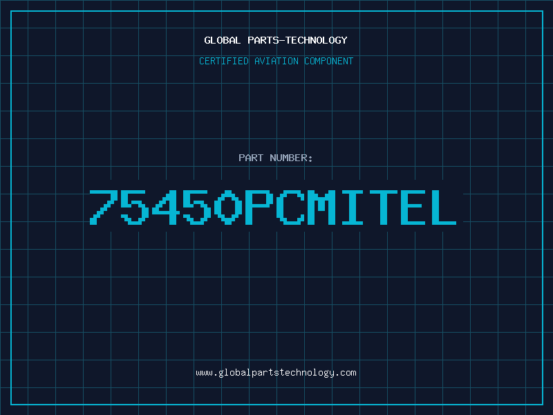 Aviation Part 75450PCMITEL