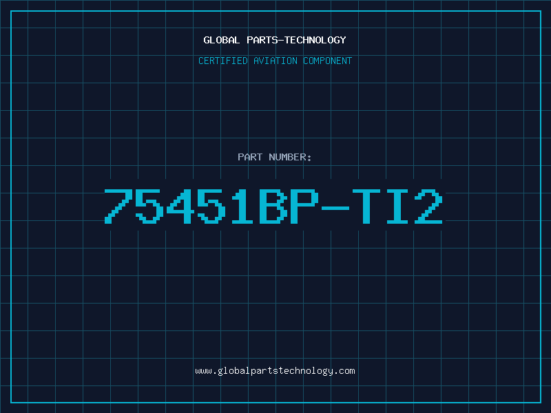 Aviation Part 75451BP-TI2