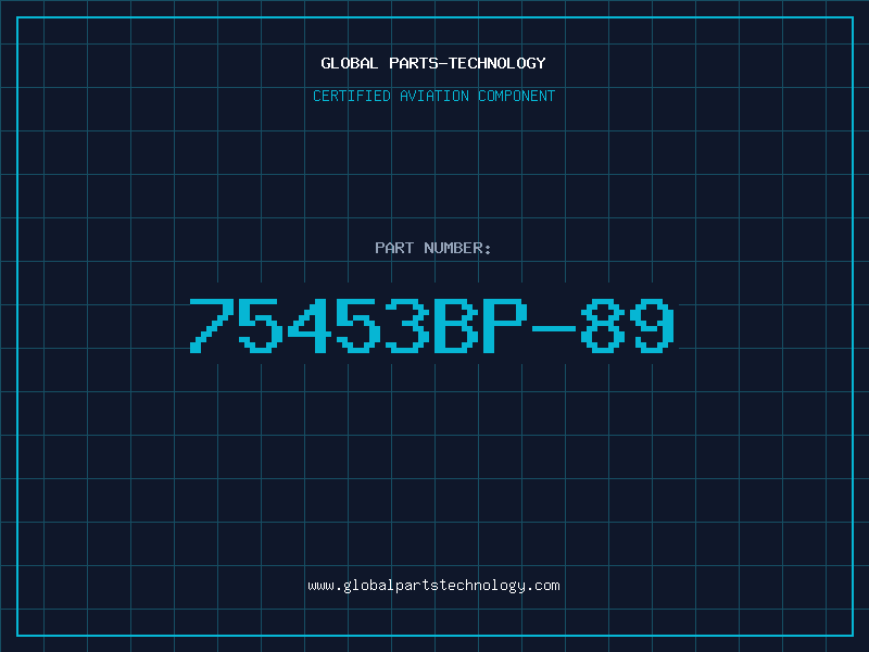 Aviation Part 75453BP-89