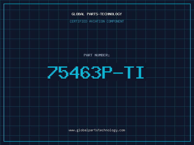 Aviation Part 75463P-TI
