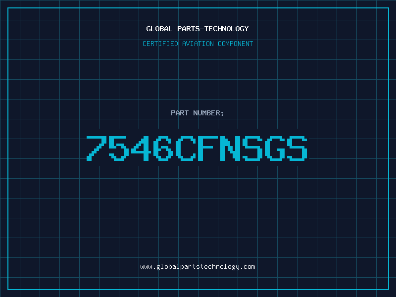 Aviation Part 7546CFNSGS