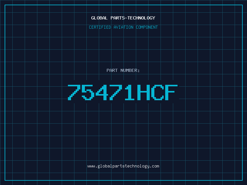Aviation Part 75471HCF