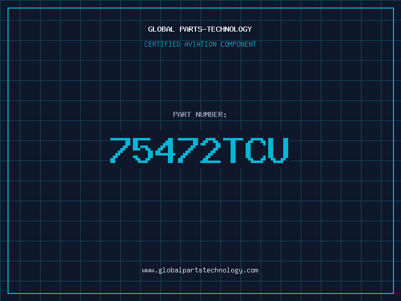 Aviation Part 75472TCU