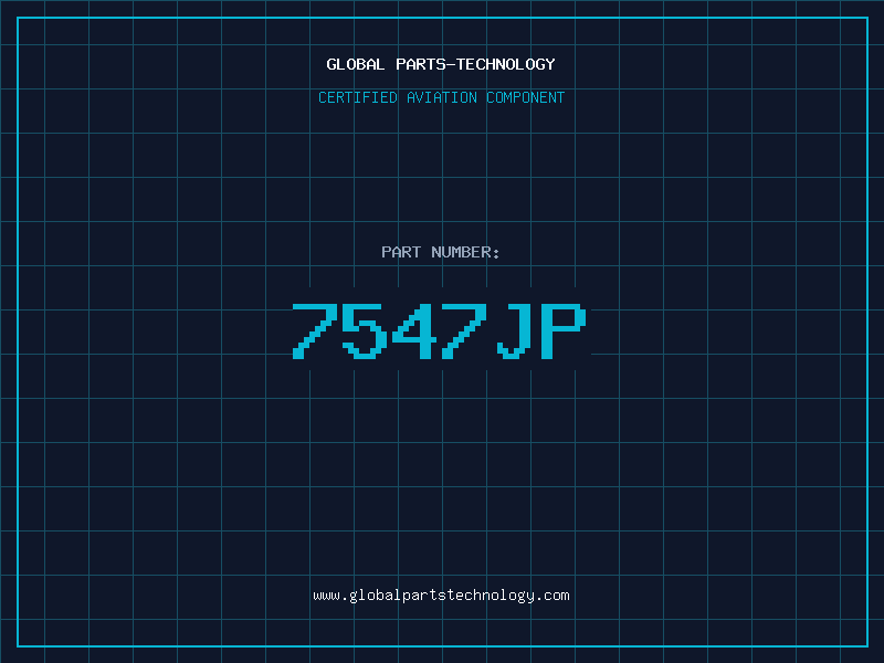 Aviation Part 7547JP