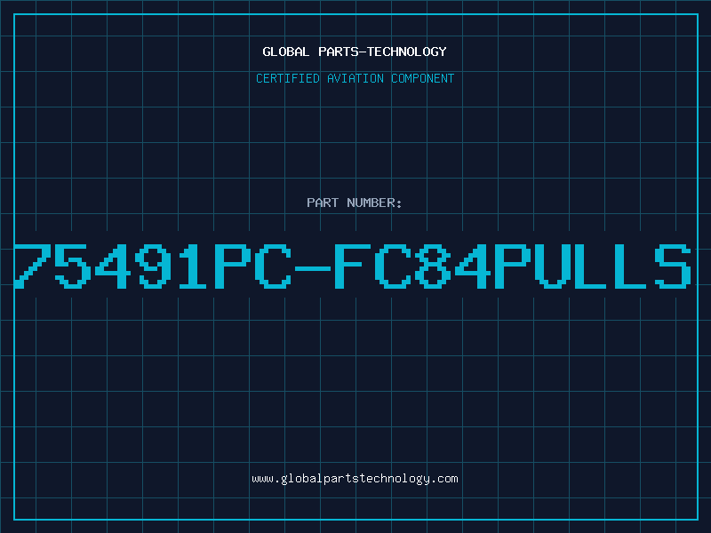 Aviation Part 75491PC-FC84PULLS