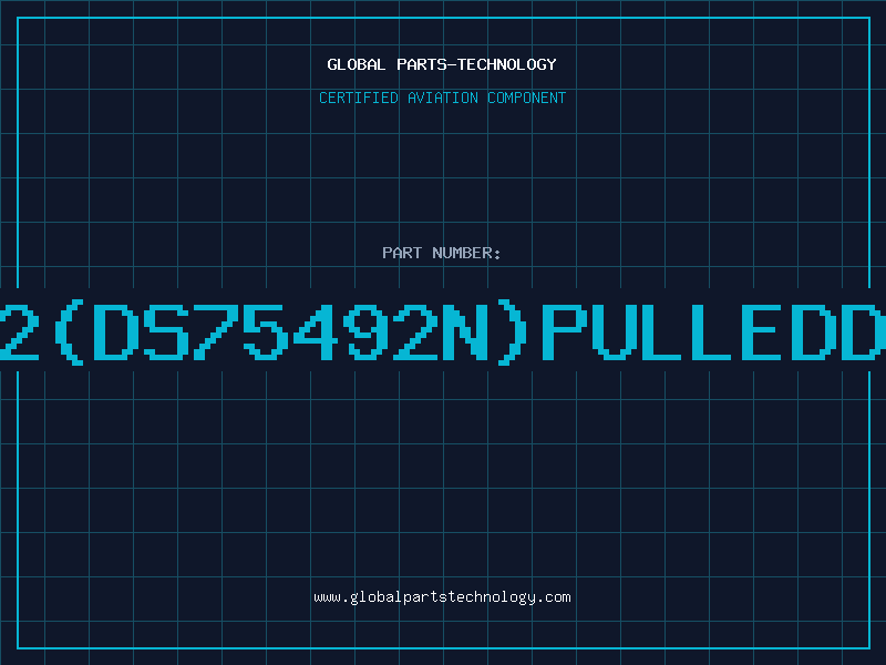 Aviation Part 75492(DS75492N)PULLEDD/C89