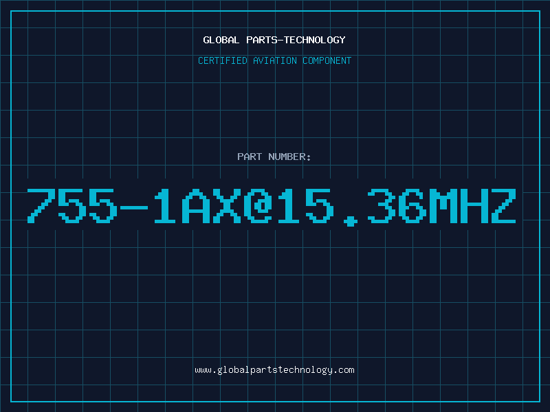Aviation Part 755-1AX@15.36MHZ