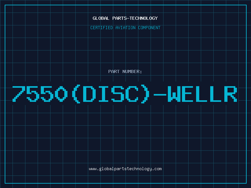 Aviation Part 7550(DISC)-WELLR