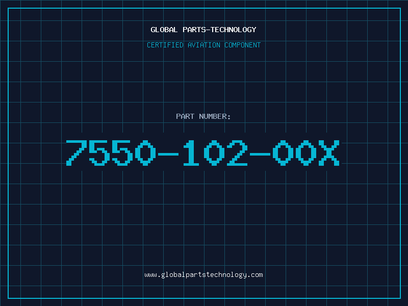 Aviation Part 7550-102-00X