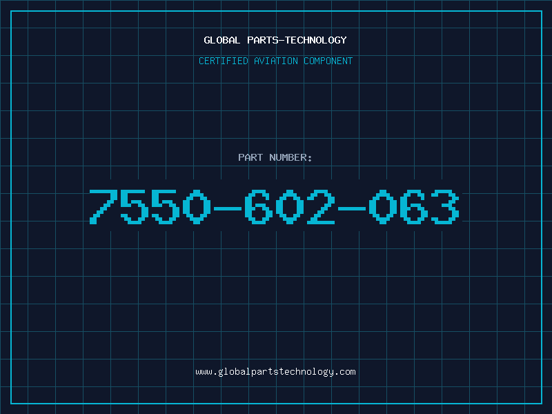 Aviation Part 7550-602-063