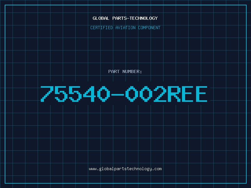 Aviation Part 75540-002REE