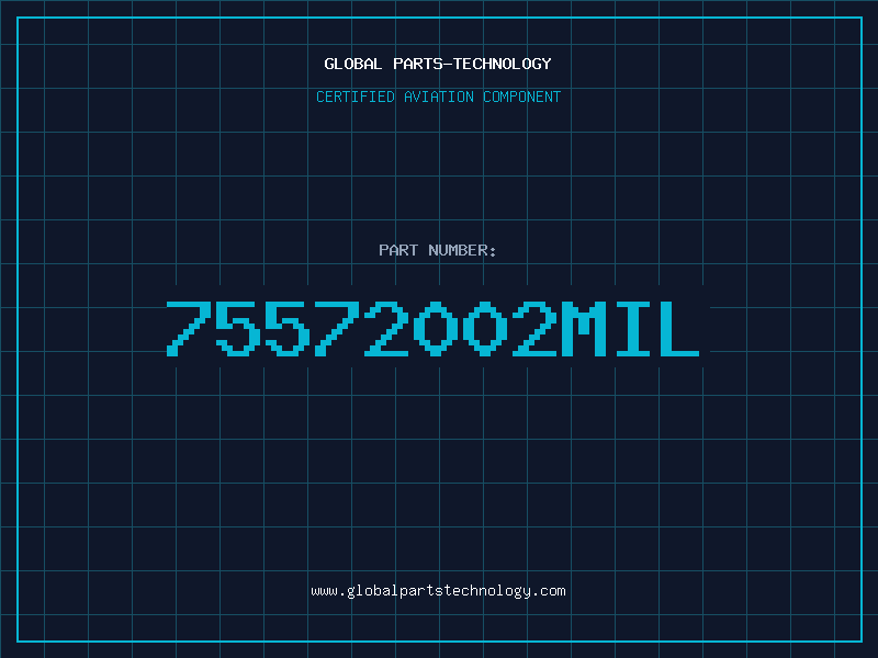 Aviation Part 75572002MIL