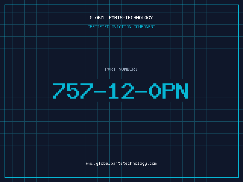 Aviation Part 757-12-0PN