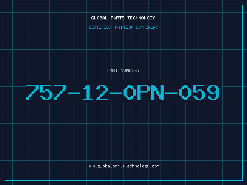 Aviation Part 757-12-0PN-059
