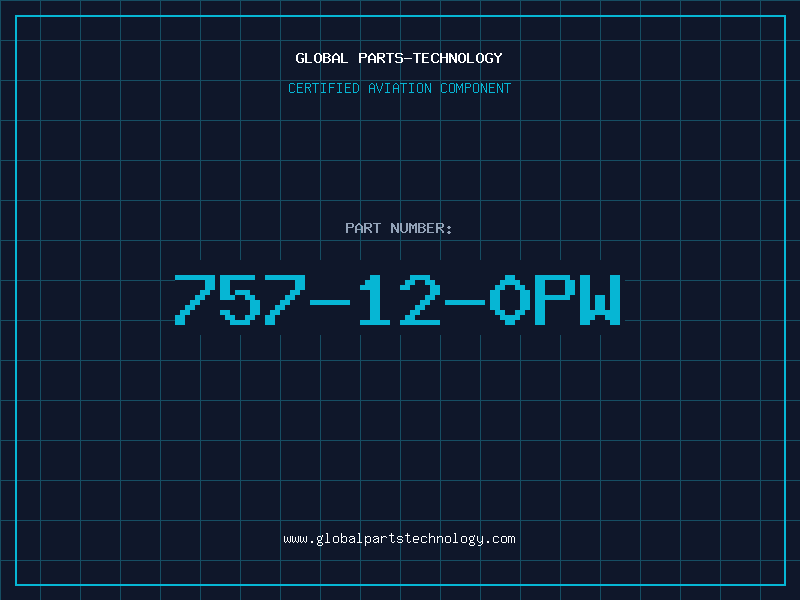 Aviation Part 757-12-0PW