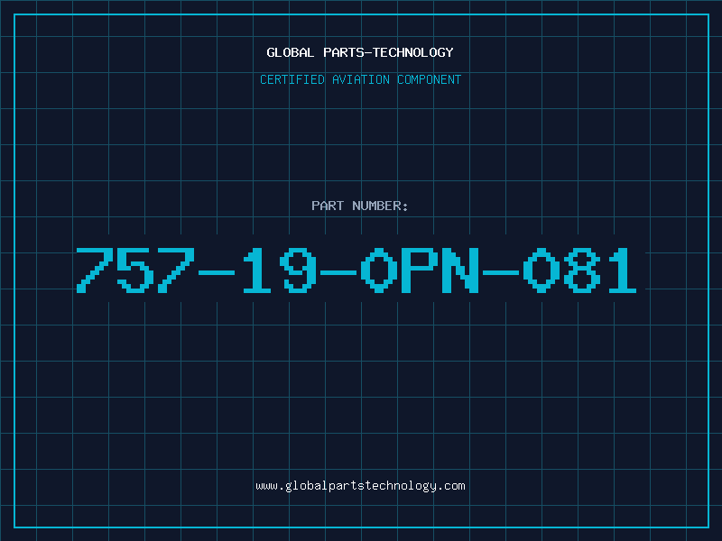 Aviation Part 757-19-0PN-081