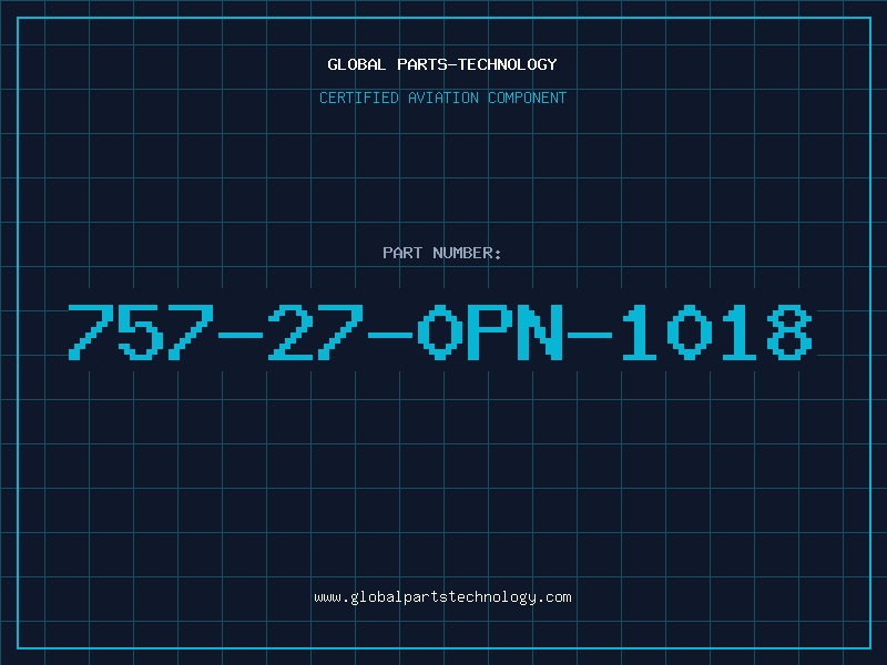 Aviation Part 757-27-0PN-1018