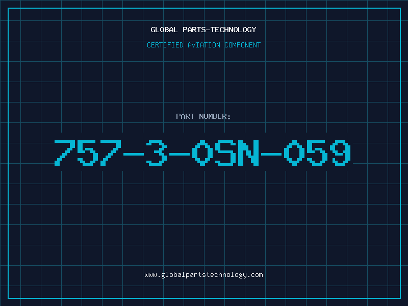 Aviation Part 757-3-0SN-059