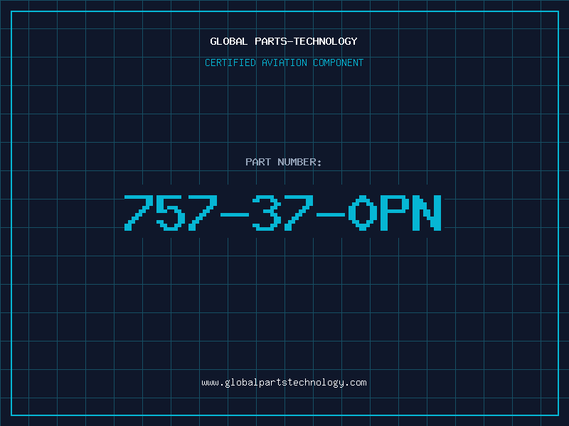 Aviation Part 757-37-0PN