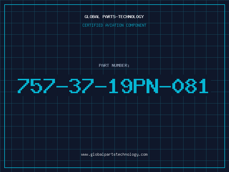 Aviation Part 757-37-19PN-081