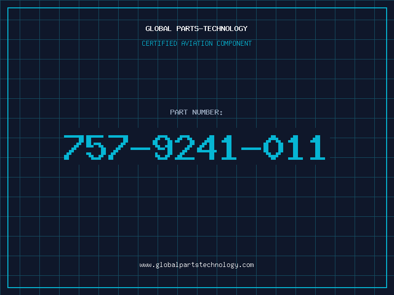 Aviation Part 757-9241-011