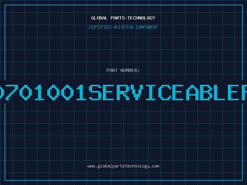 Aviation Part 7570701001serviceablepart