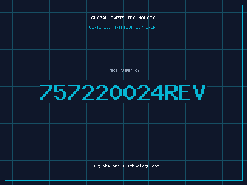 Aviation Part 757220024REV