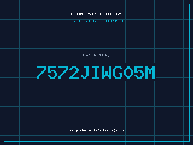 Aviation Part 7572JIWG05M