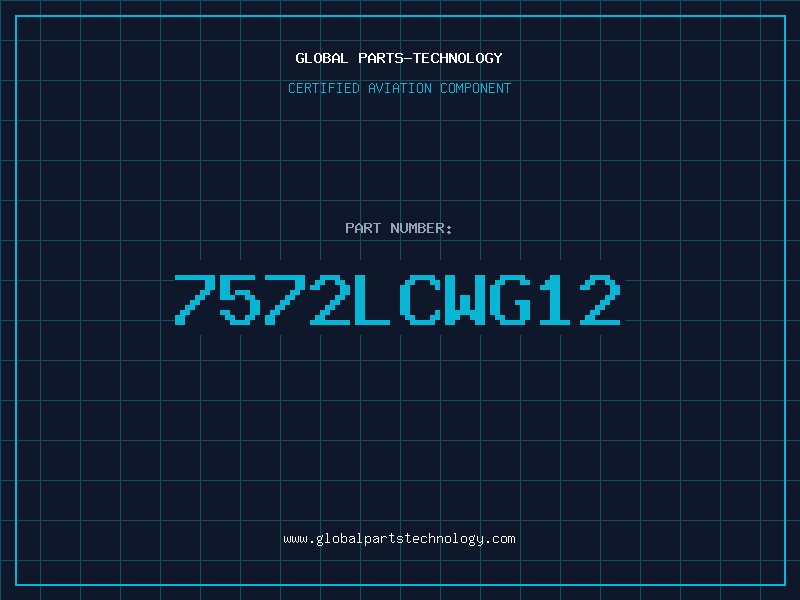 Aviation Part 7572LCWG12