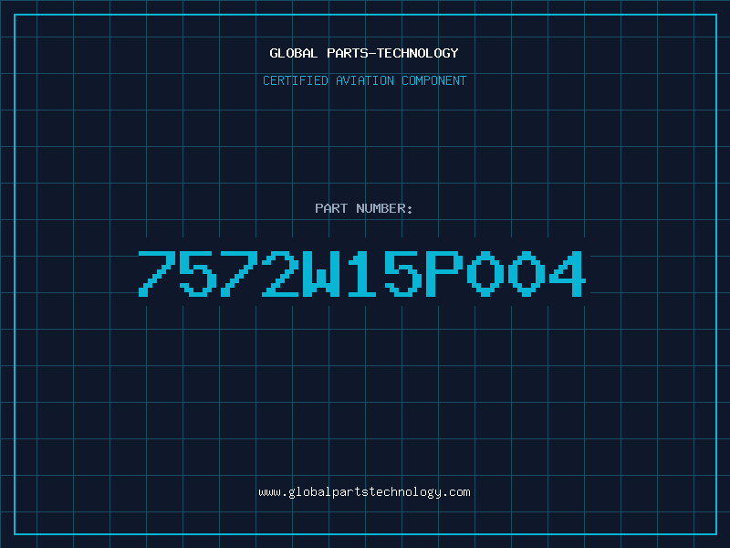 Aviation Part 7572W15P004