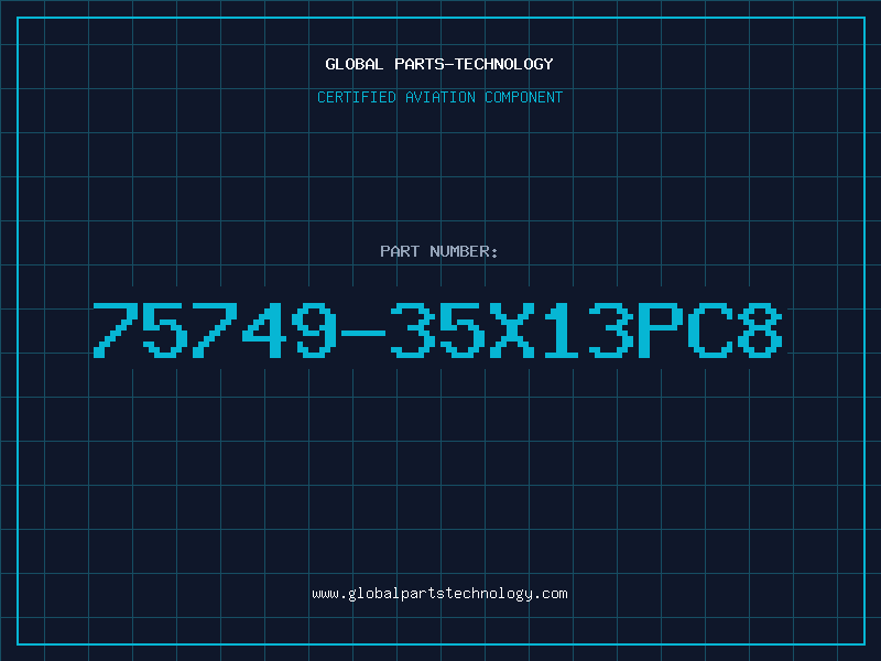 Aviation Part 75749-35X13PC8