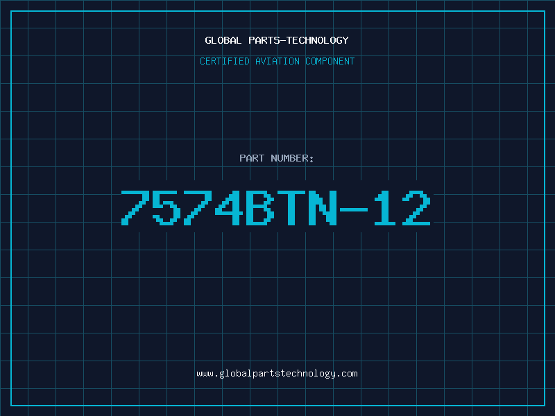 Aviation Part 7574BTN-12