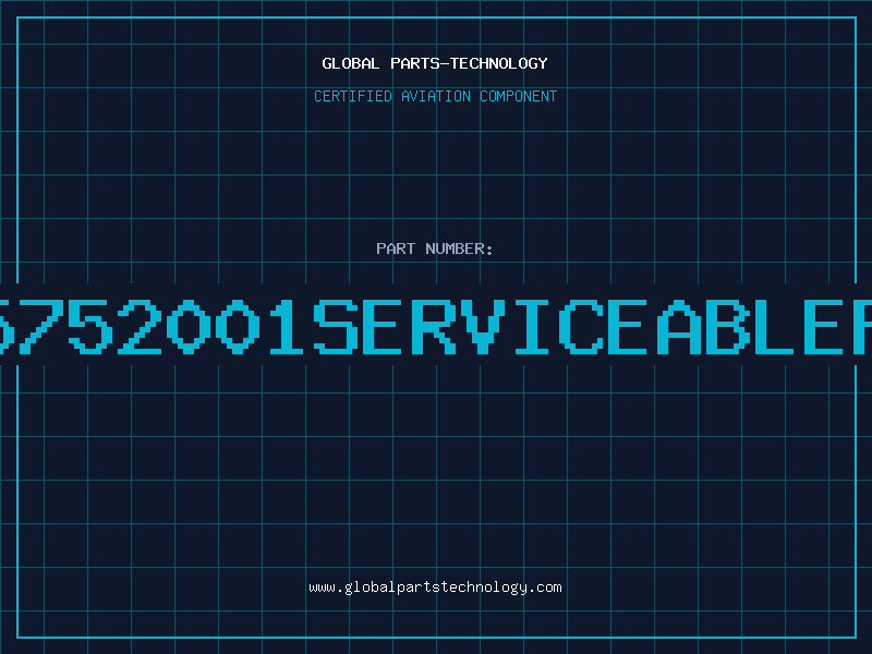 Aviation Part 7575752001serviceablepart