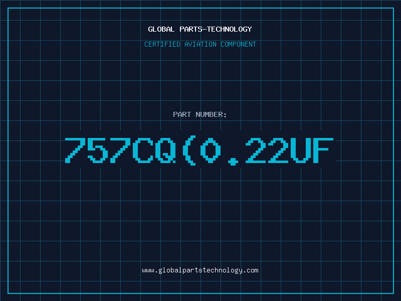 Aviation Part 757CQ(0.22UF