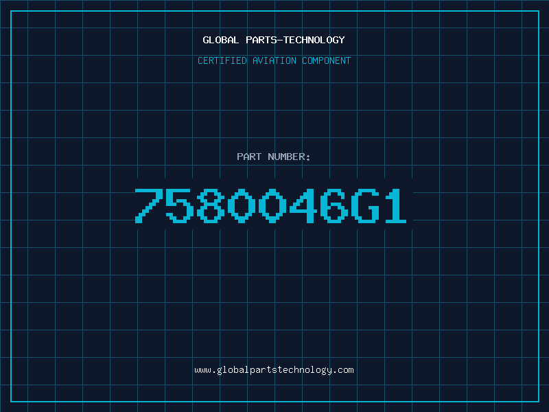 Aviation Part 7580046G1