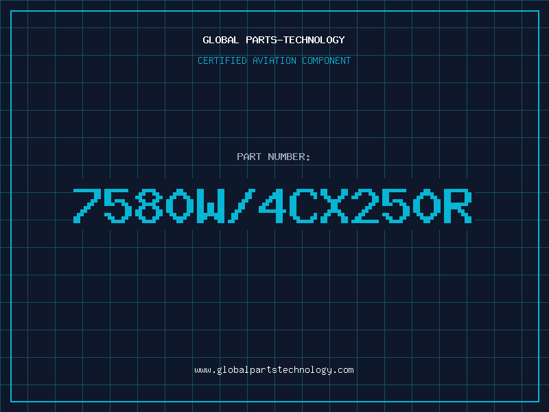 Aviation Part 7580W/4CX250R